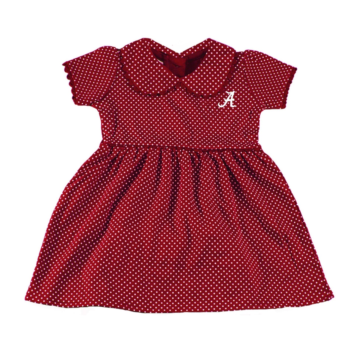 Alabama Pin Dot Peter Pan Dress With Bloomers - Abbies Place