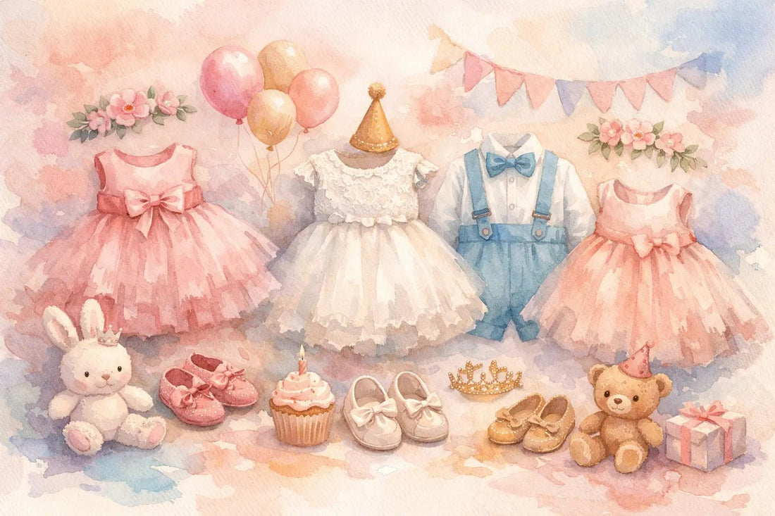 12 First Birthday Boutique Outfit Examples - Abbies Place