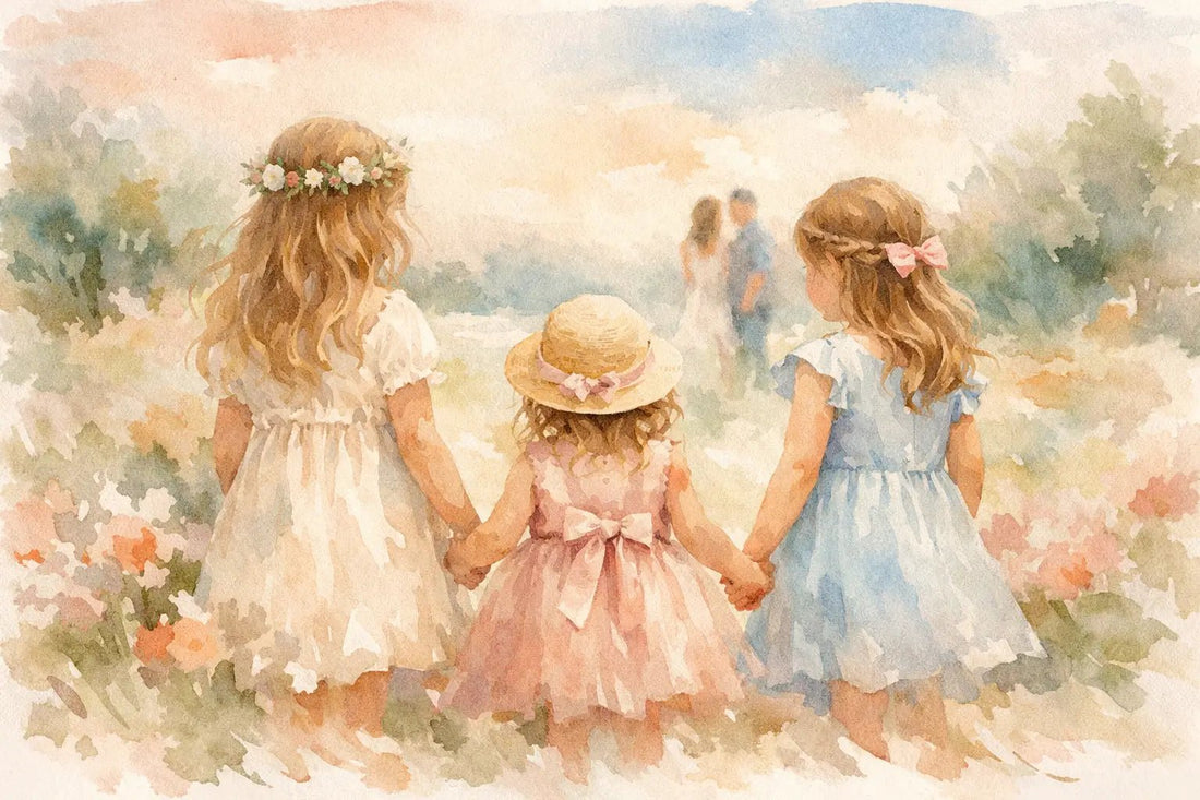 Best Girls Outfits for Family Photos - Abbies Place