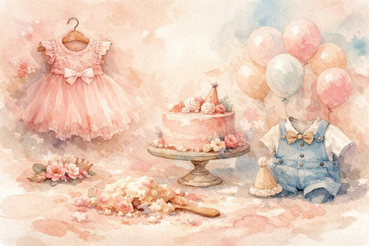 Boutique Outfits for Cake Smash Photos - Abbies Place