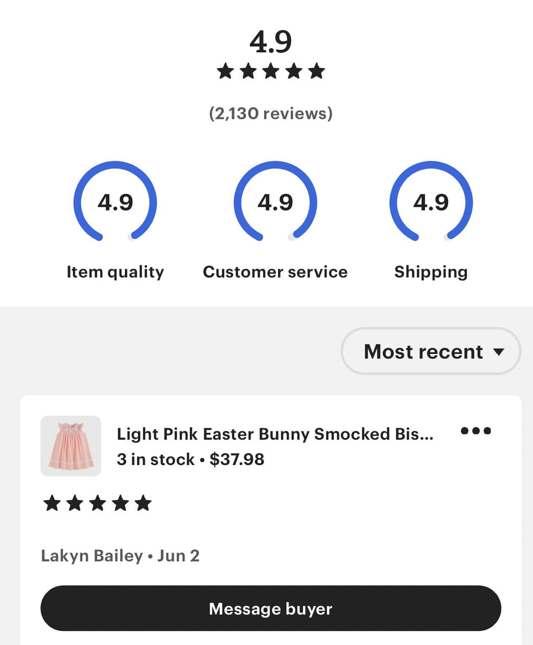 Etsy Customer Review: What Buyers Are Saying - Abbies Place