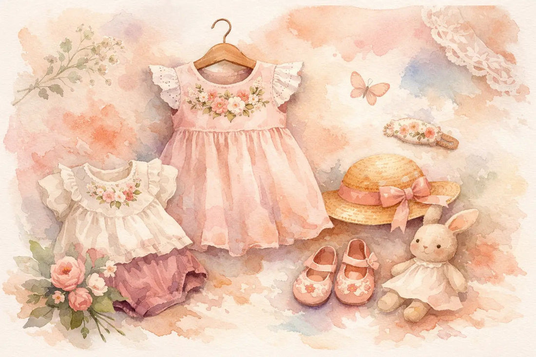 How to Choose an Embroidered Toddler Girl Outfit - Abbies Place