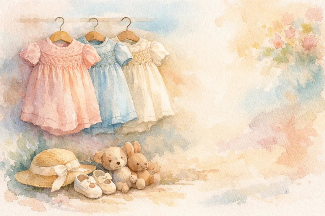 How to Choose Smocked Baby Dresses - Abbies Place