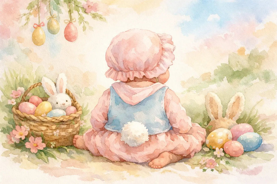How to Dress Baby for Easter Photos - Abbies Place