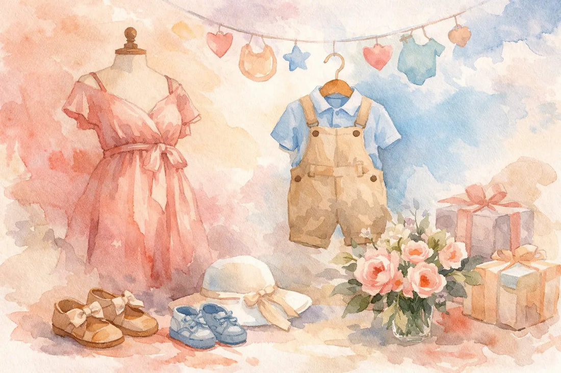 How to Pick Baby Shower Outfits - Abbies Place