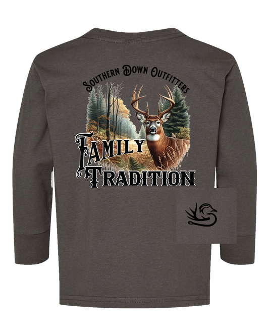 Family Tradition Toddler LS Tee