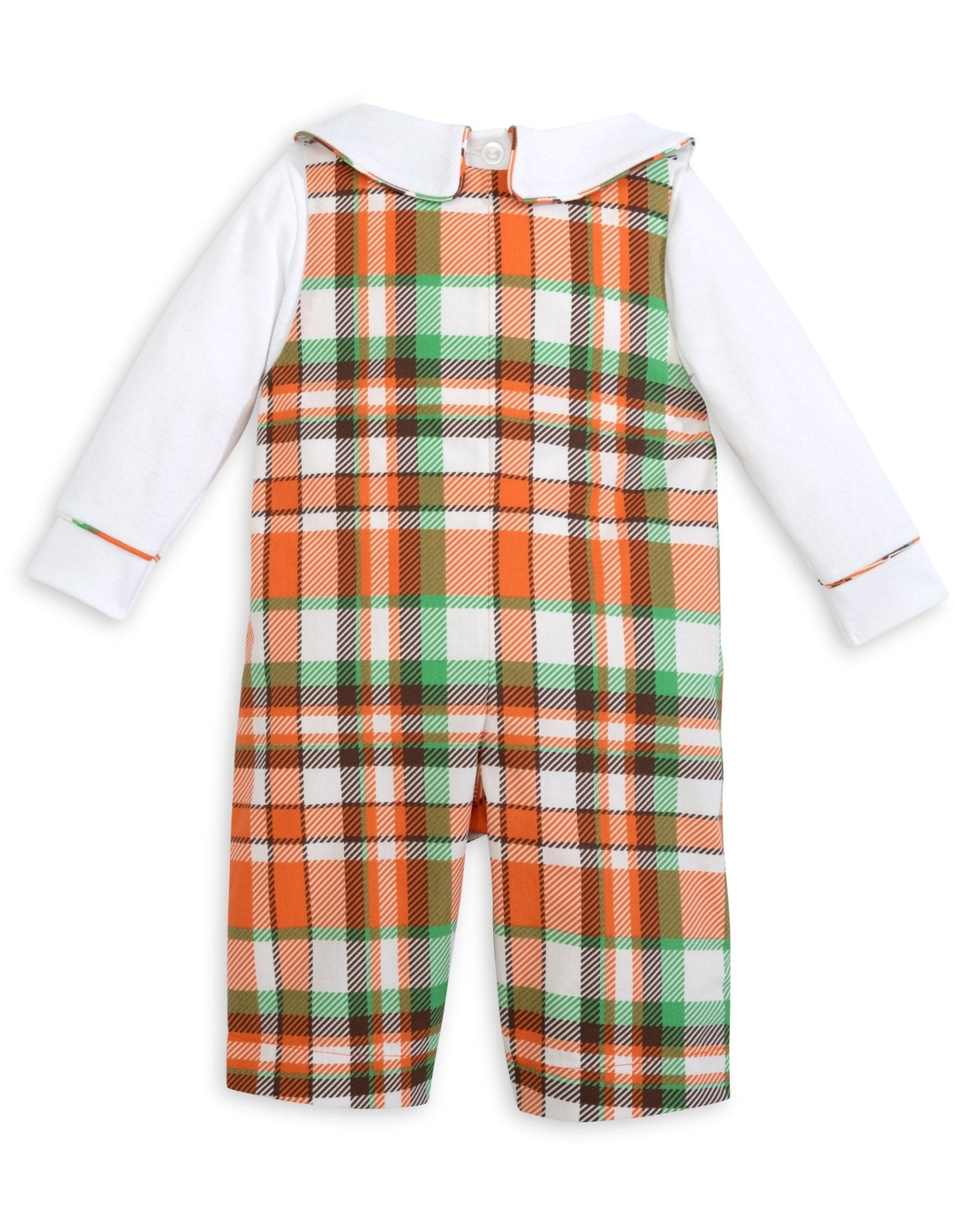 Autumn Plaid Boys' Jonjon & Knit Shirt Set - Abbies Place