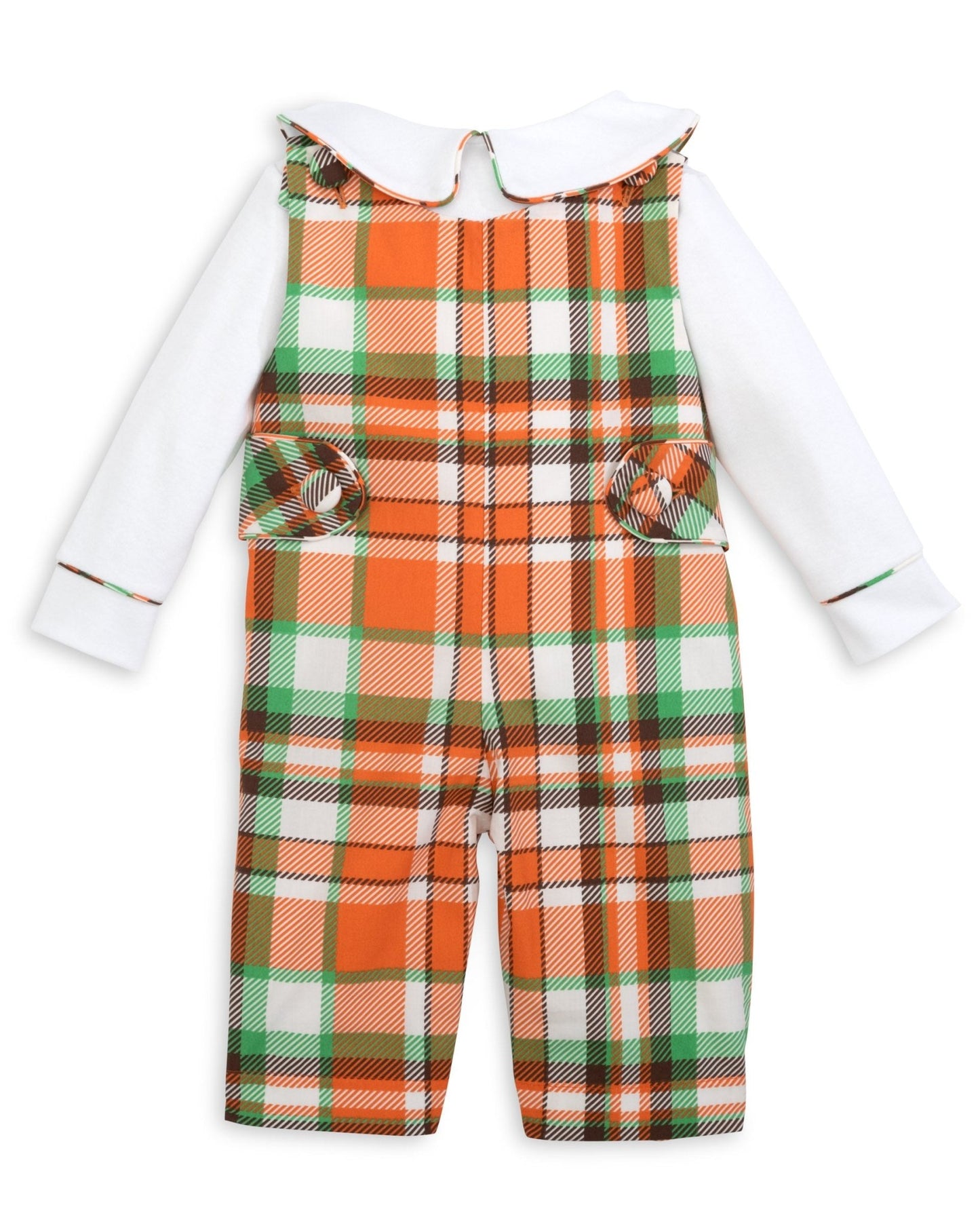 Autumn Plaid Boys' Jonjon & Knit Shirt Set - Abbies Place