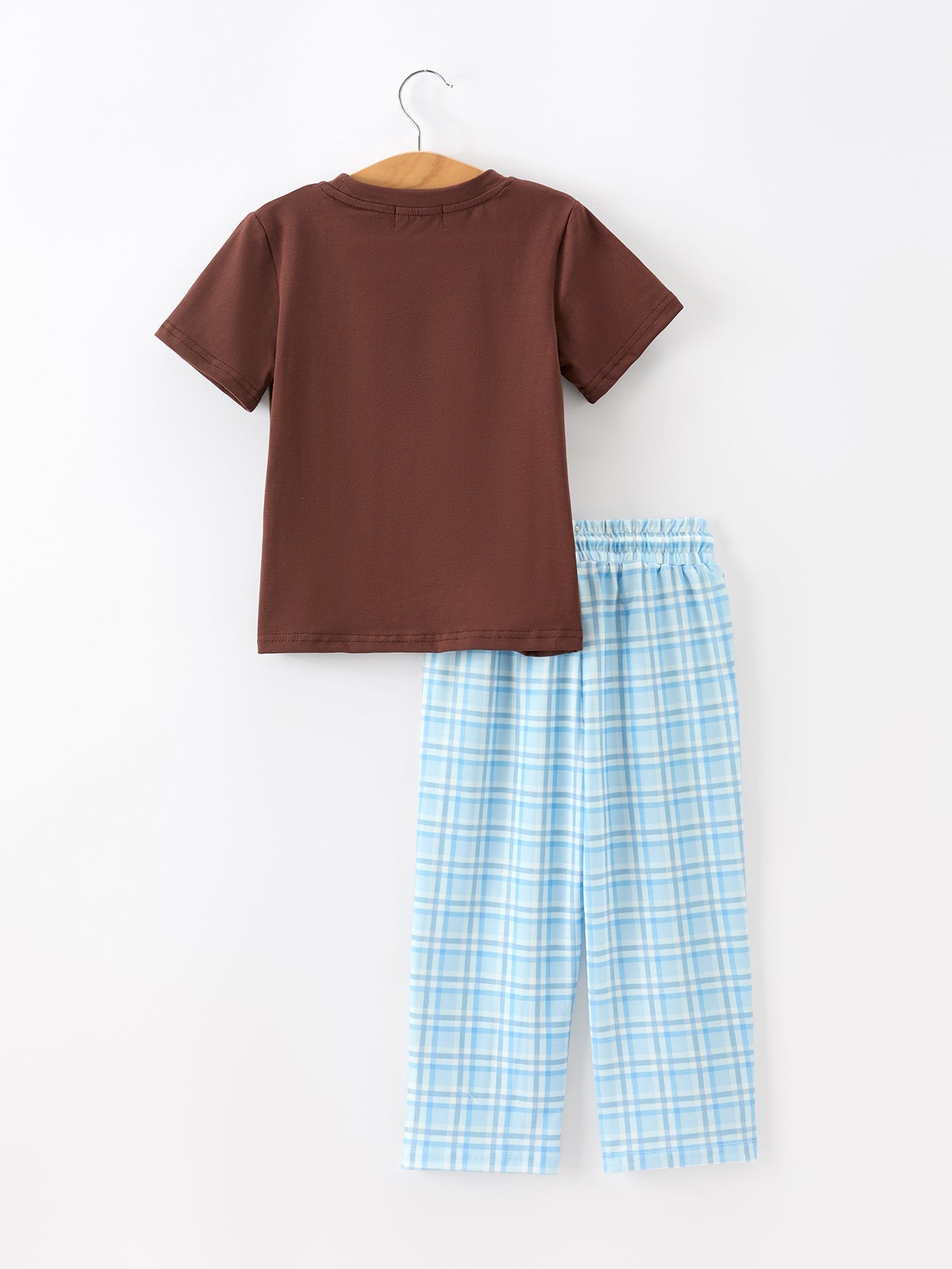 Bear Smocked Boy Pant Set - Abbies Place