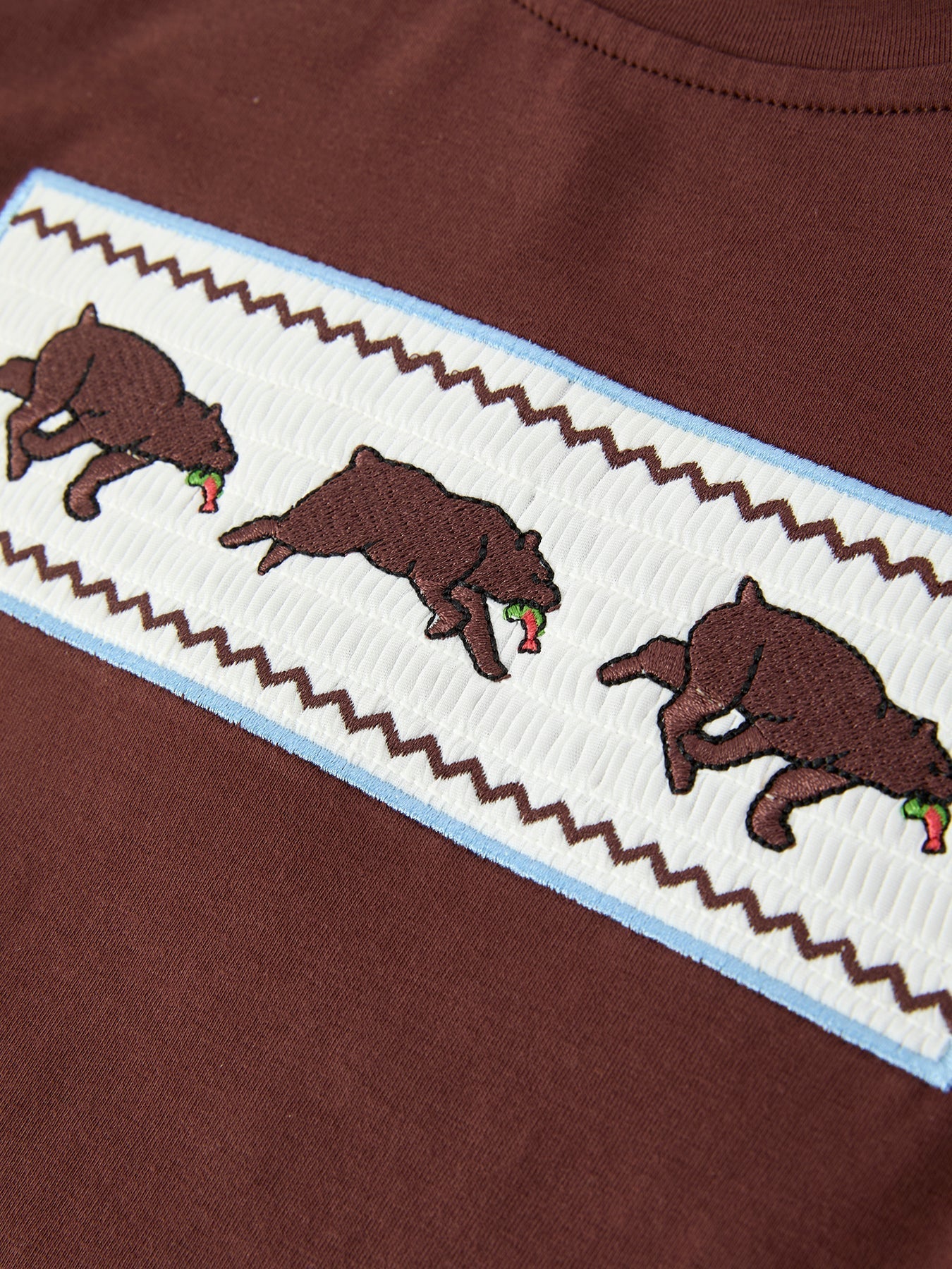 Bear Smocked Boy Pant Set - Abbies Place