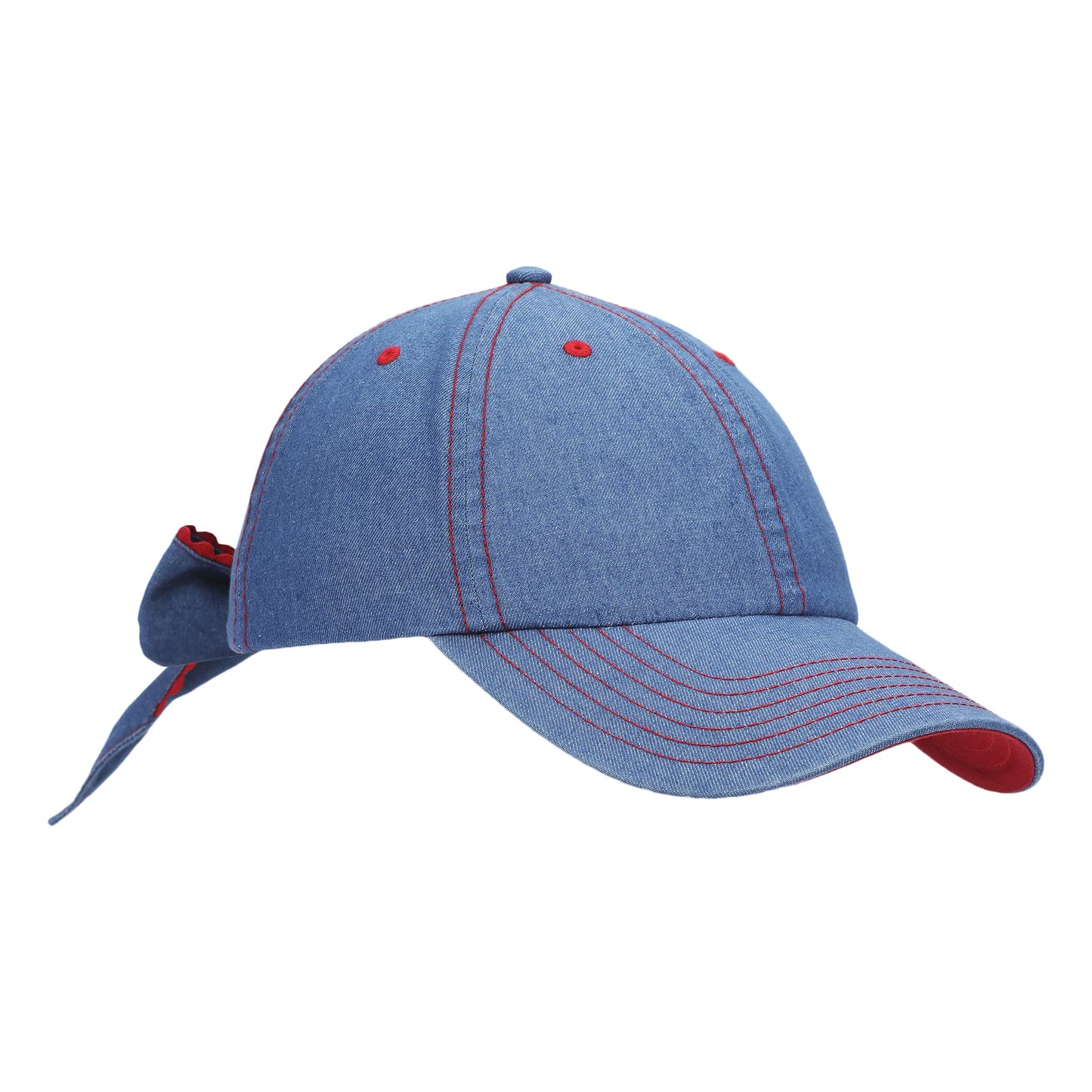 Big Bow Energy Denim Hat - Abbies Place