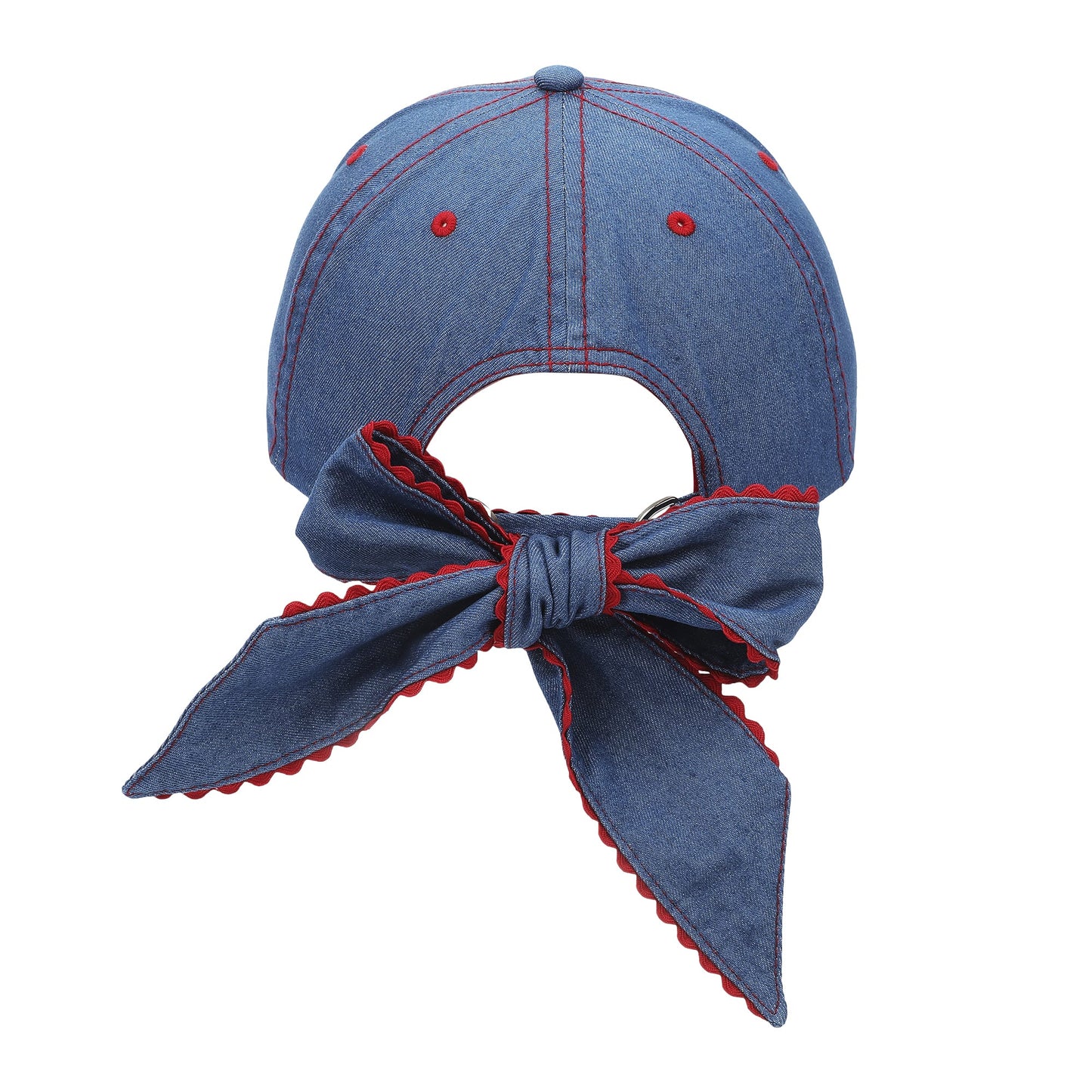 Big Bow Energy Denim Hat - Abbies Place