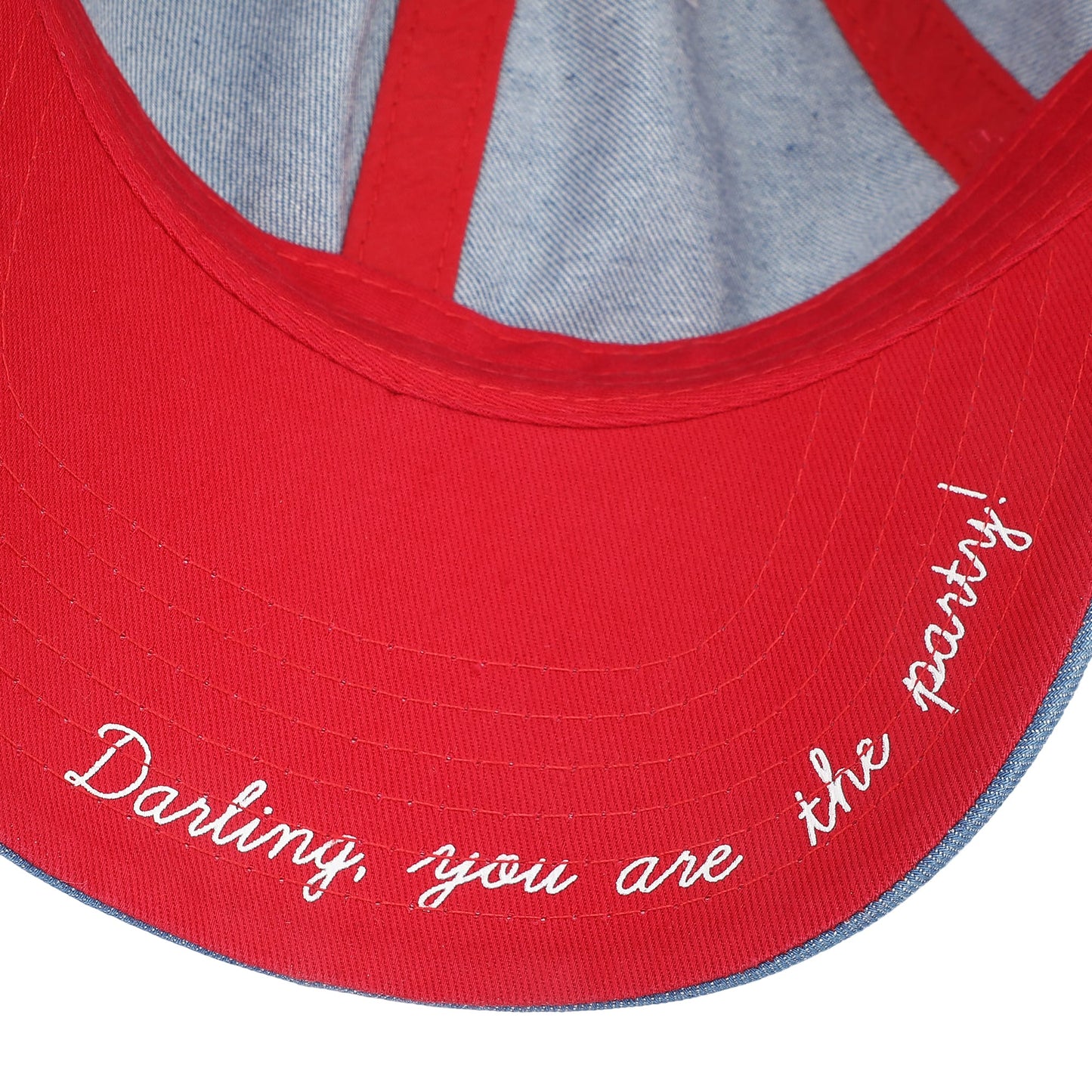Big Bow Energy Denim Hat - Abbies Place