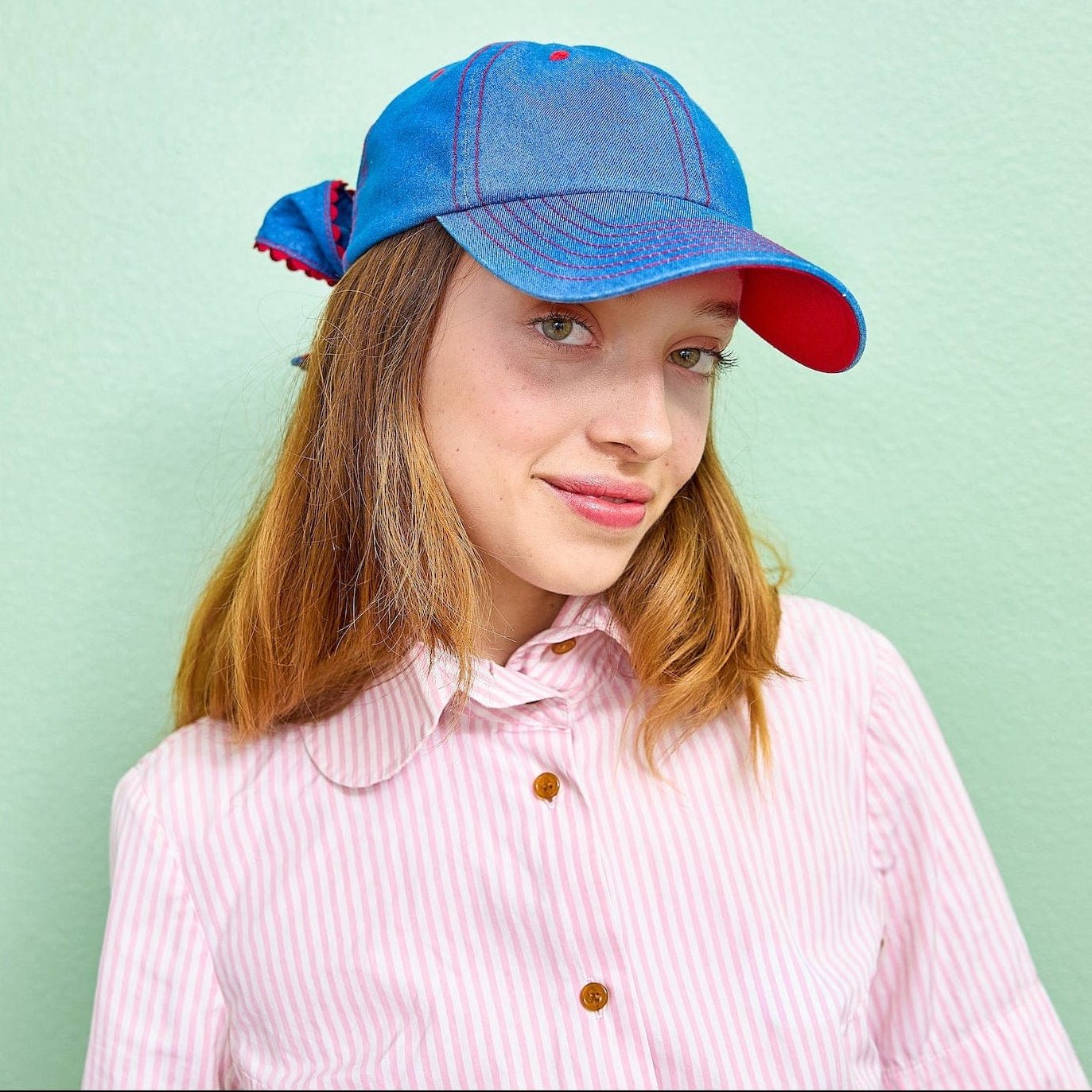 Big Bow Energy Denim Hat - Abbies Place