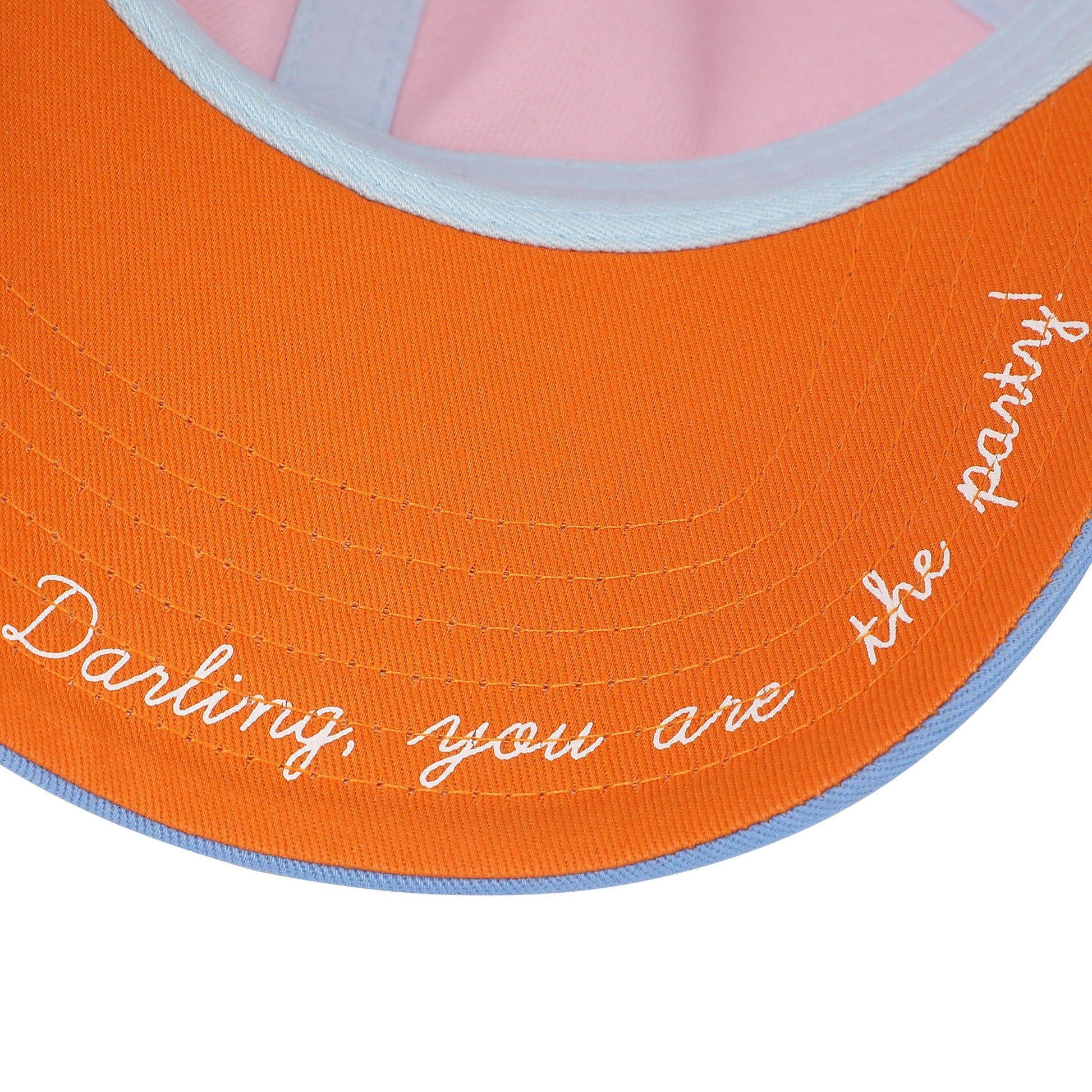 Big Bow Energy Hat (Striped) - Abbies Place