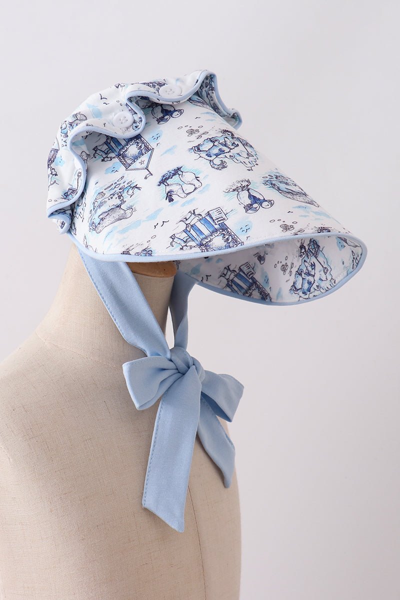 Blue Beach Bonnet - Abbies Place