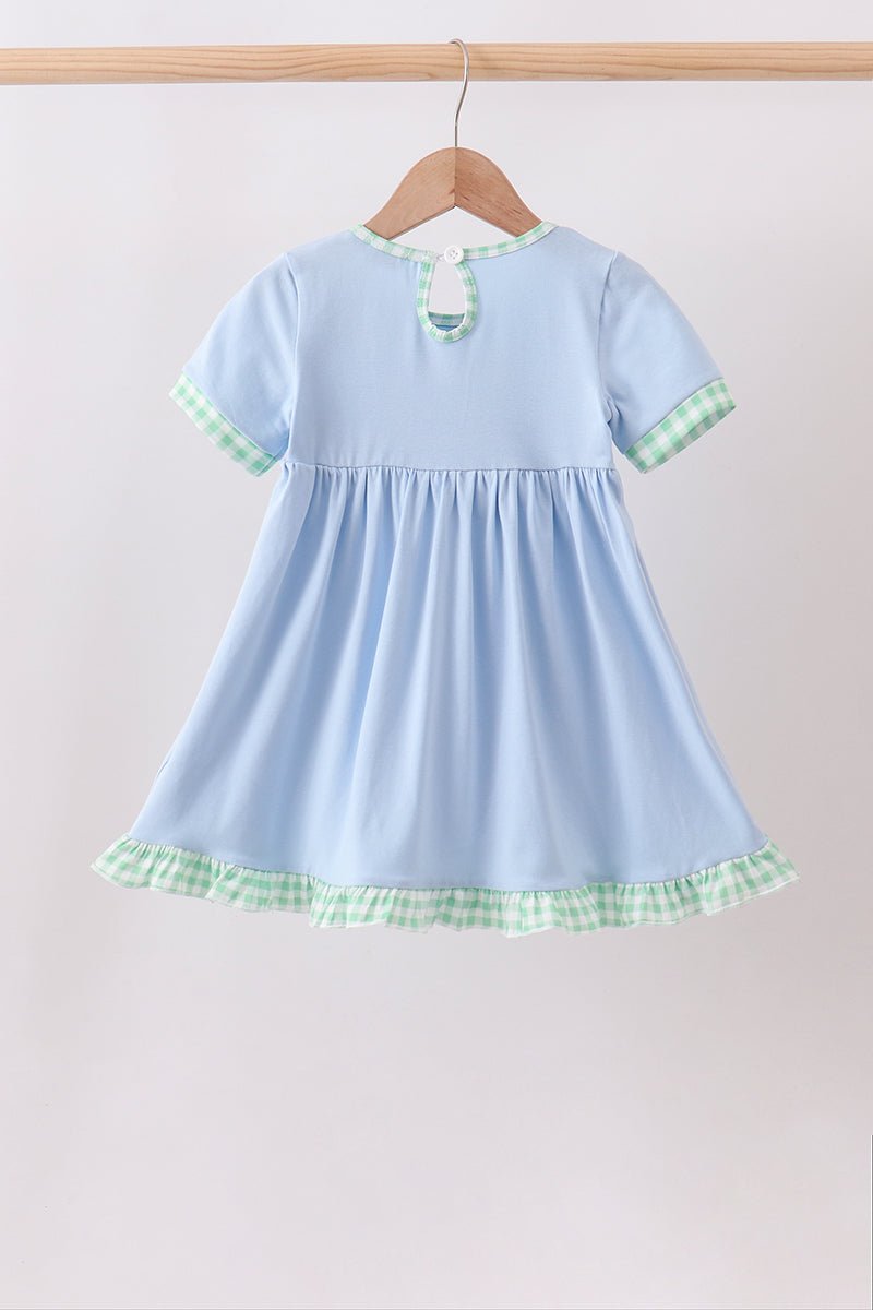 Blue Farm Embroidered Dress - Abbies Place