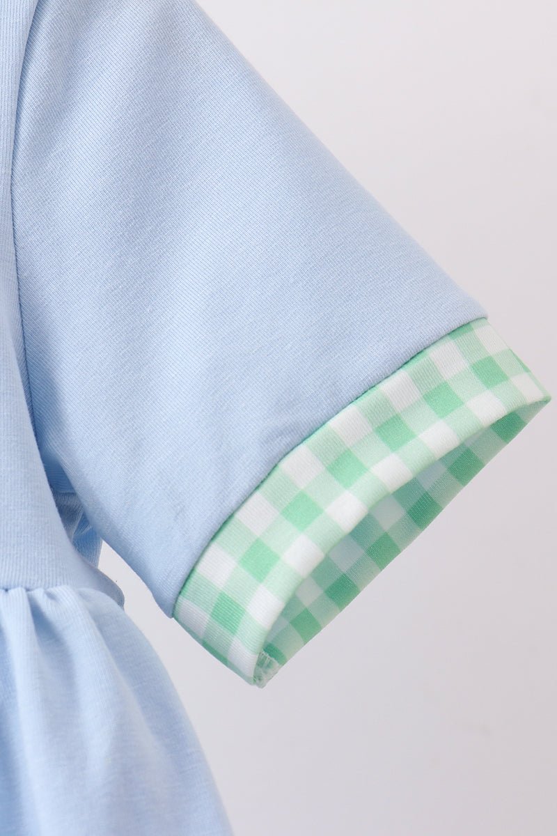 Blue Farm Embroidered Dress - Abbies Place