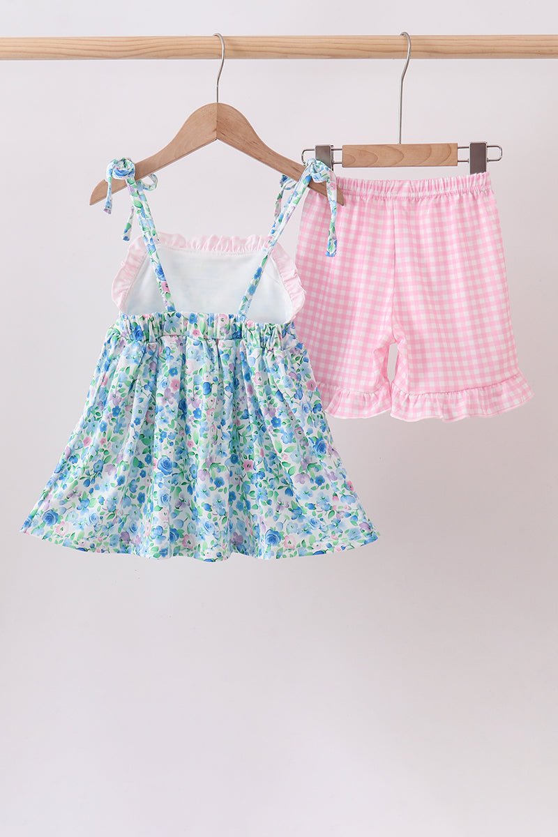 Blue Floral Set - Abbies Place