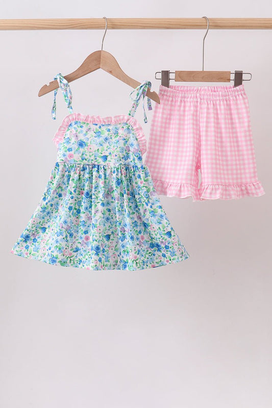 Blue Floral Set - Abbies Place