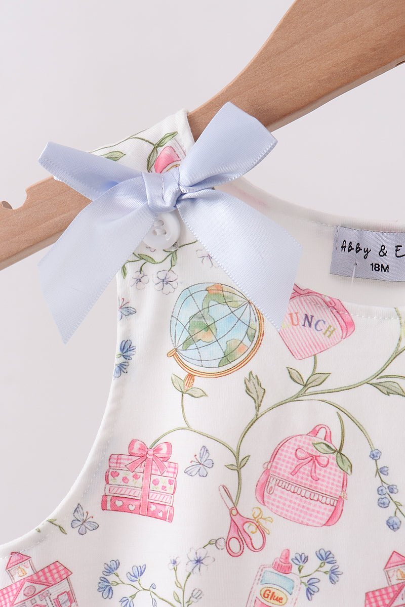 Blue Hydrangea Ruffle Bloomer Set - Abbies Place