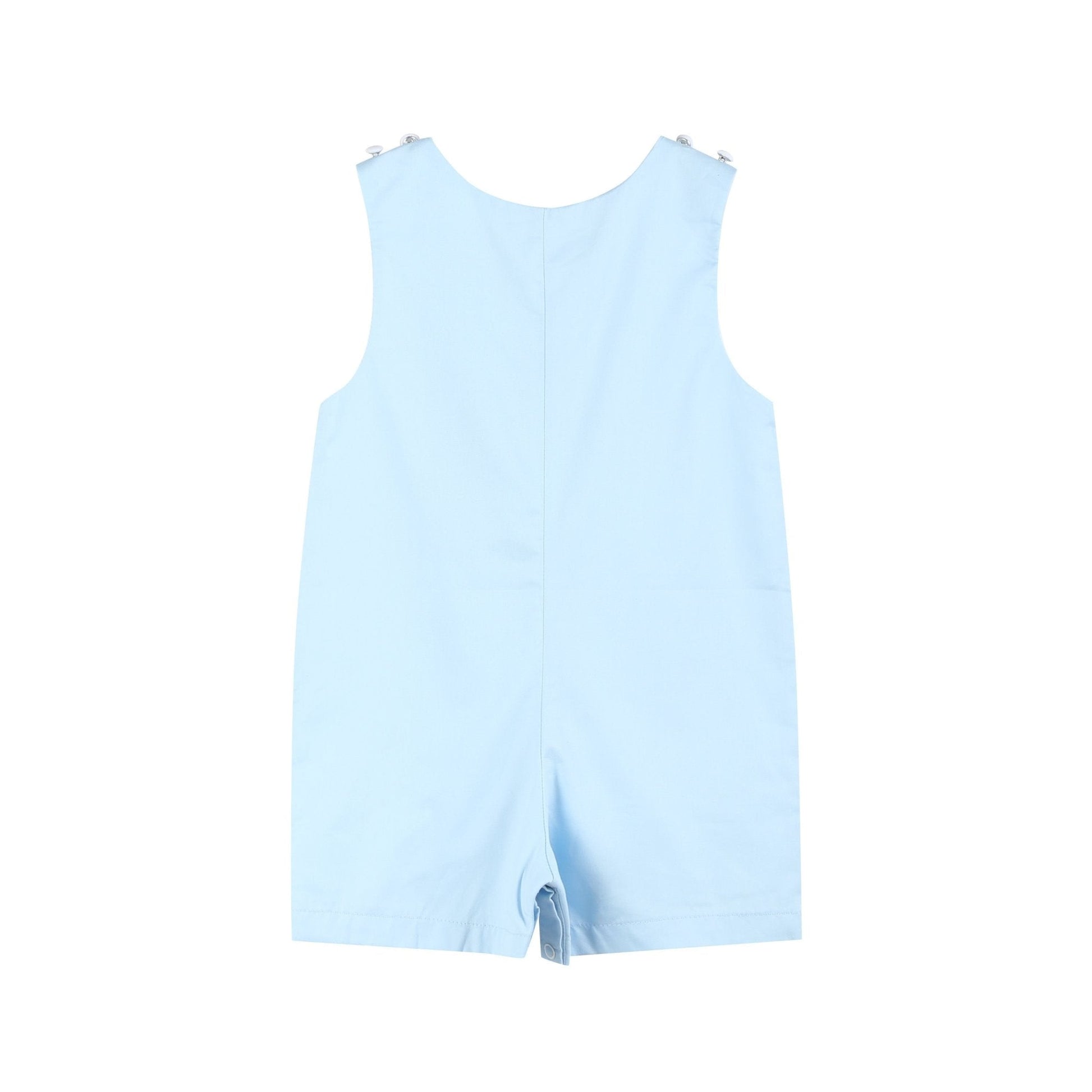 Blue Whale Applique Shortalls - Abbies Place