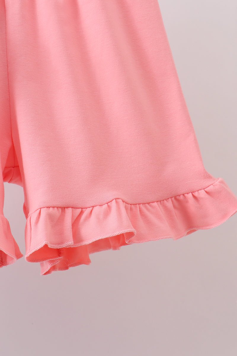 Blue Whale Smocked Seersucker Shorts Set - Abbies Place
