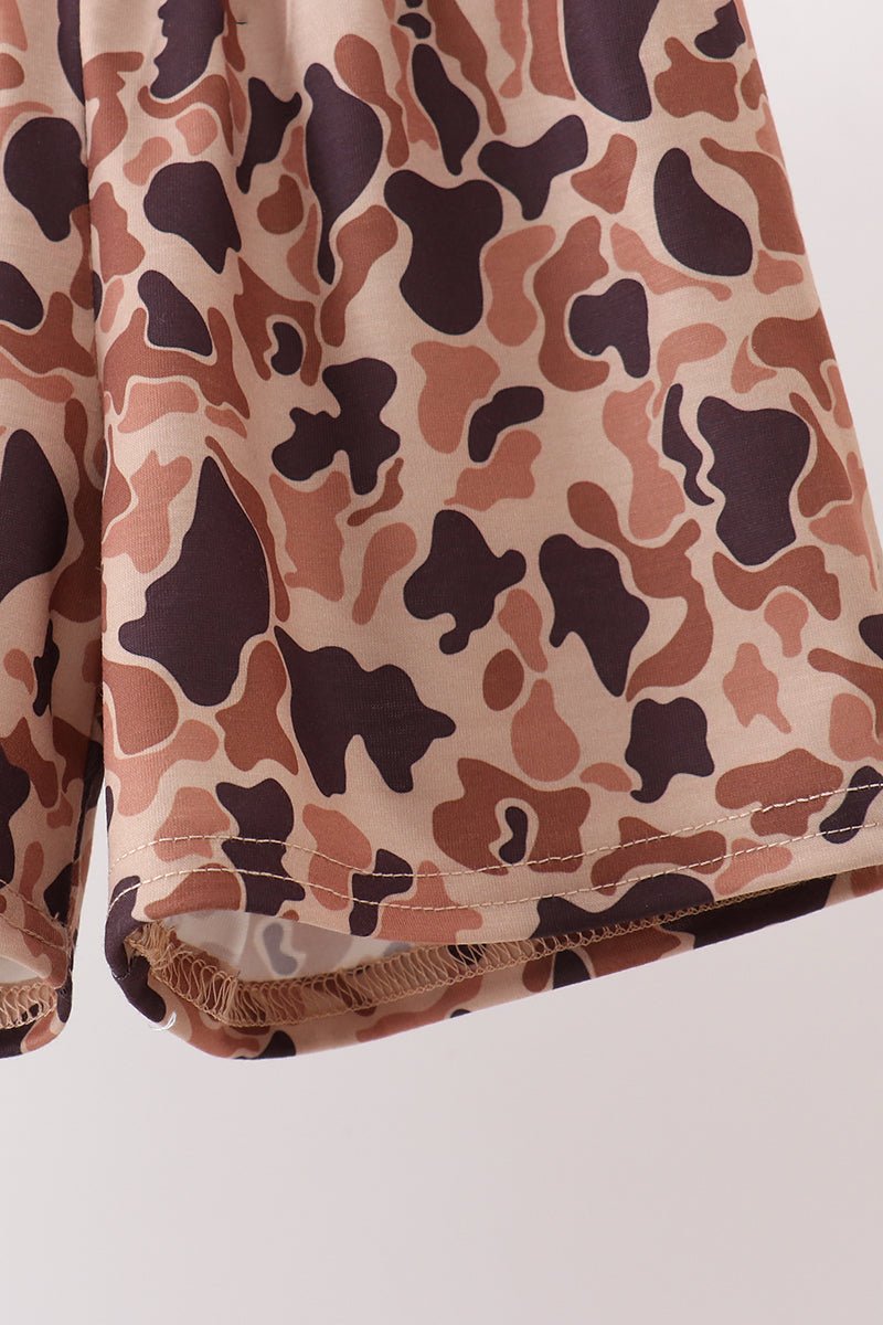 Camo Duck Embroidered Set - Abbies Place