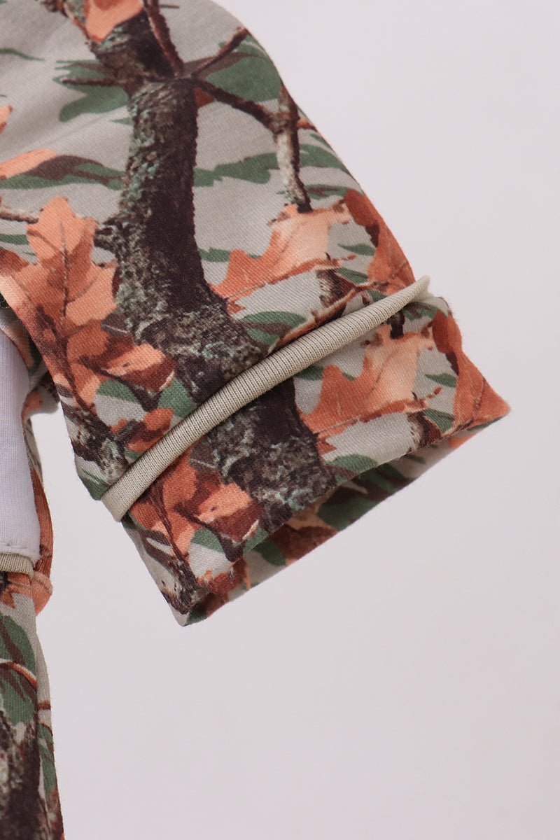 Camo Wildlife Embroidered Bubble - Abbies Place