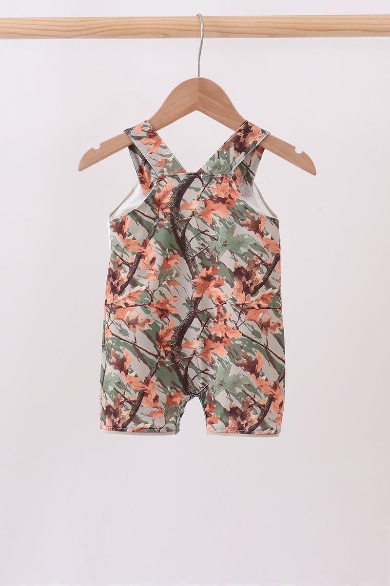 Camo Wildlife Embroidered Jon Jon - Abbies Place