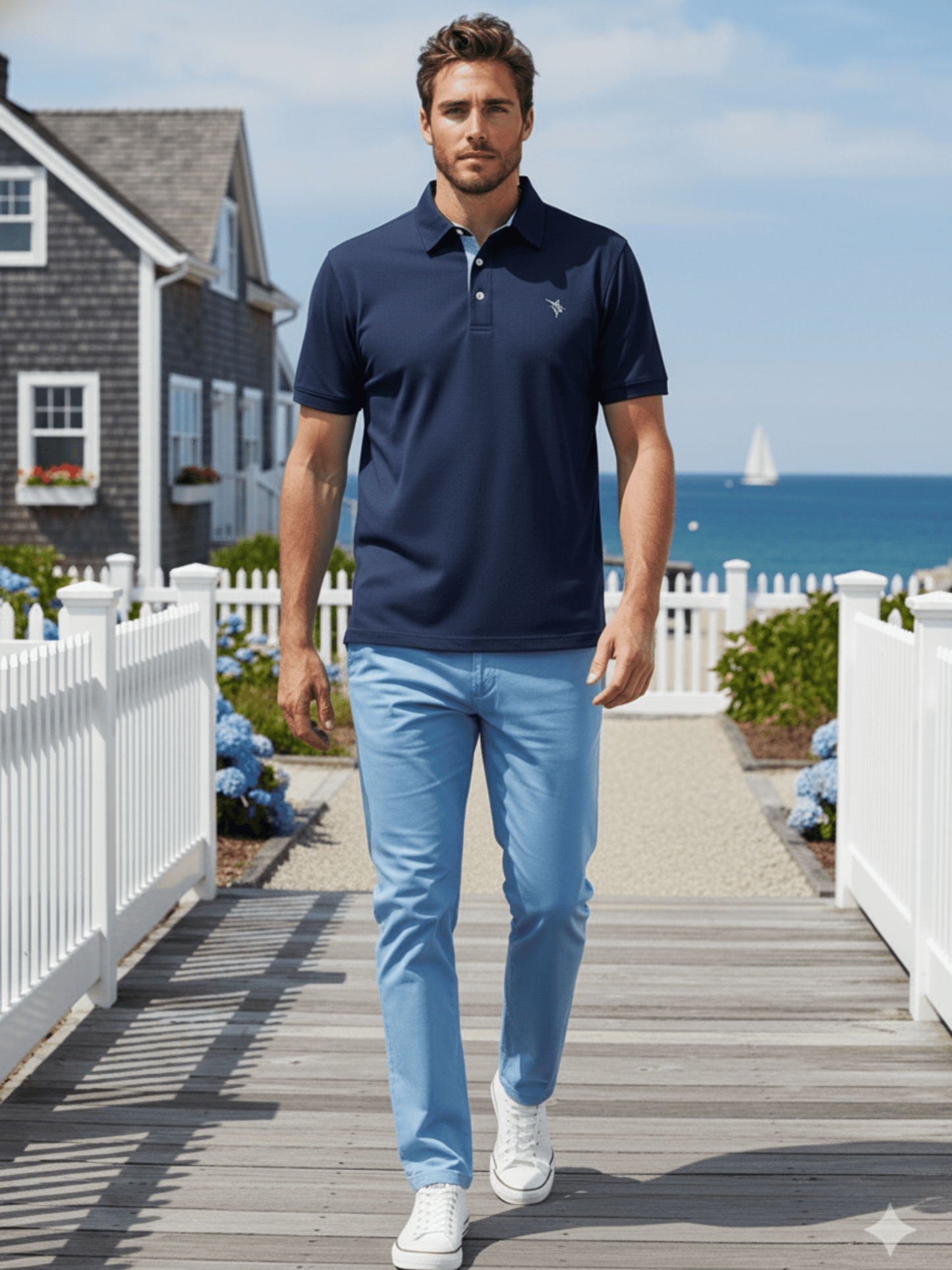 Coastline polo navy - Abbies Place
