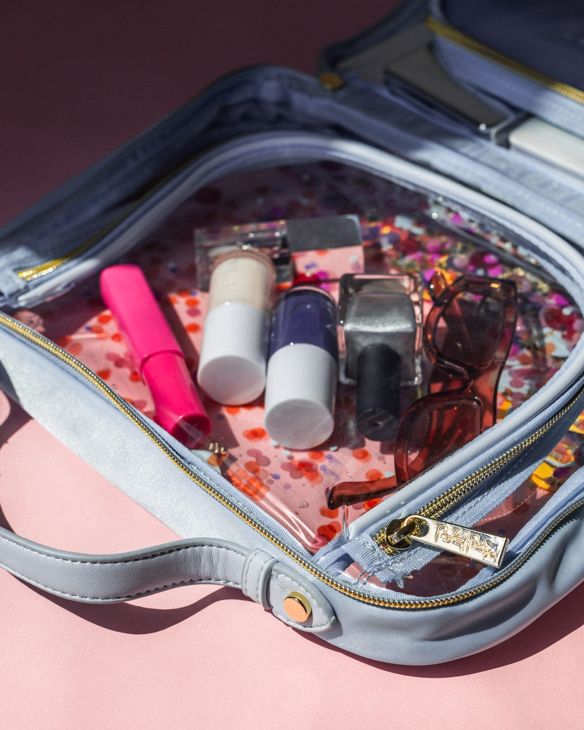 Confetti Travel Makeup and Cosmetic Bag - Abbies Place