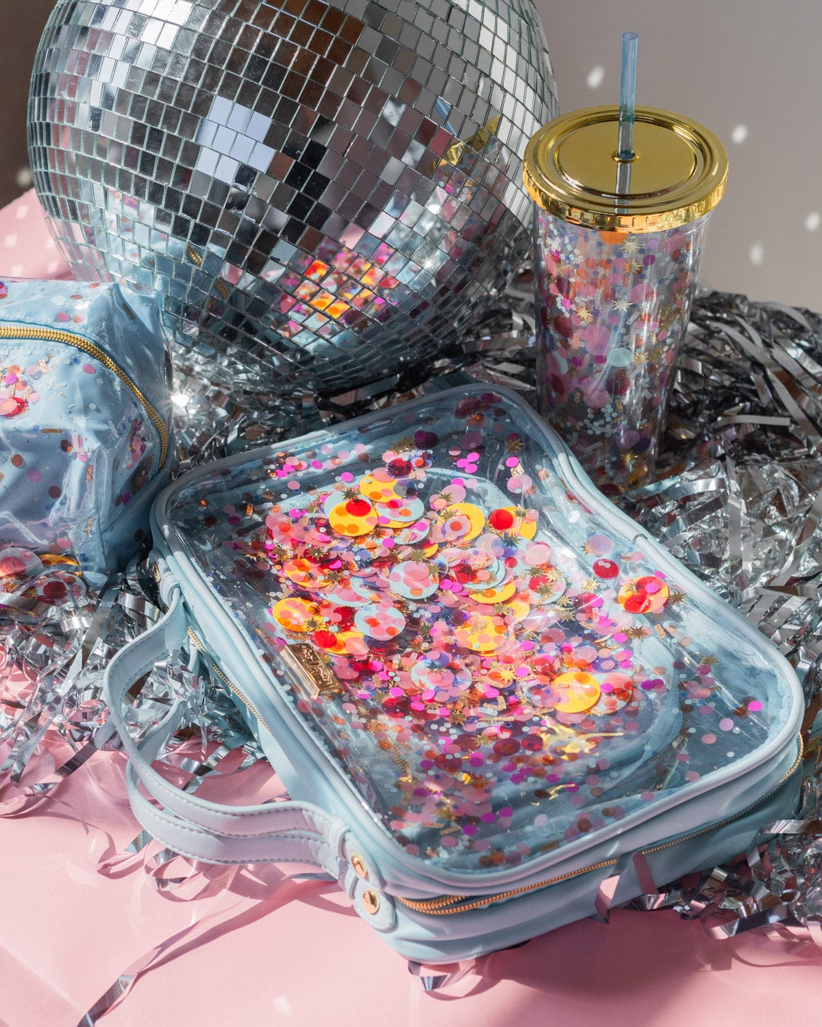Confetti Travel Makeup and Cosmetic Bag - Abbies Place
