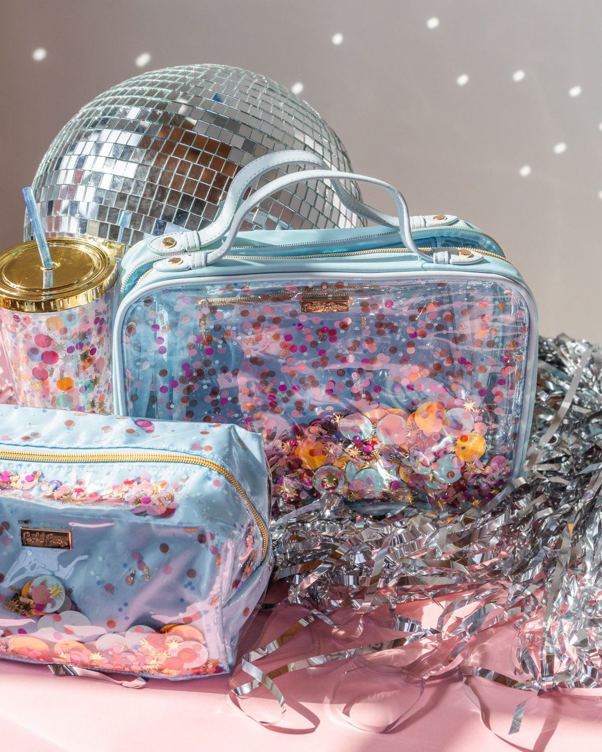 Confetti Travel Makeup and Cosmetic Bag - Abbies Place