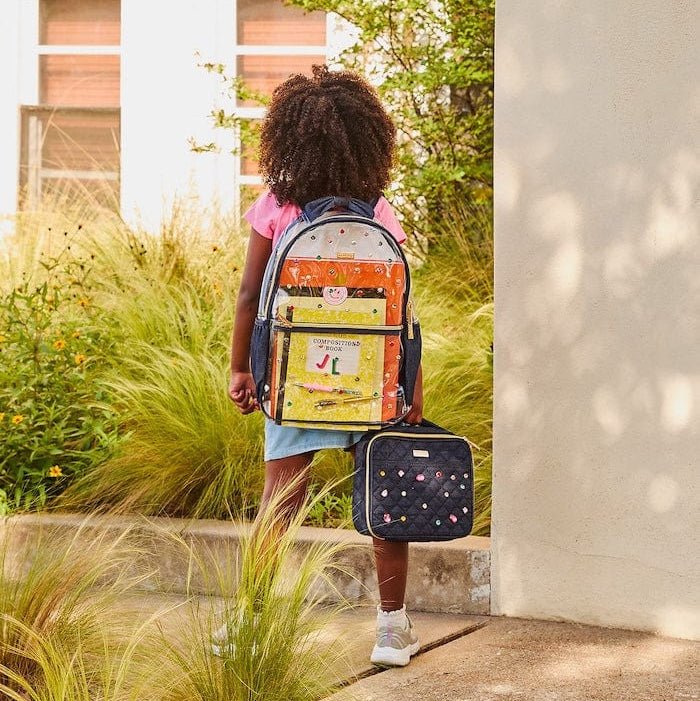Denim and Gems Clear Backpack - Abbies Place