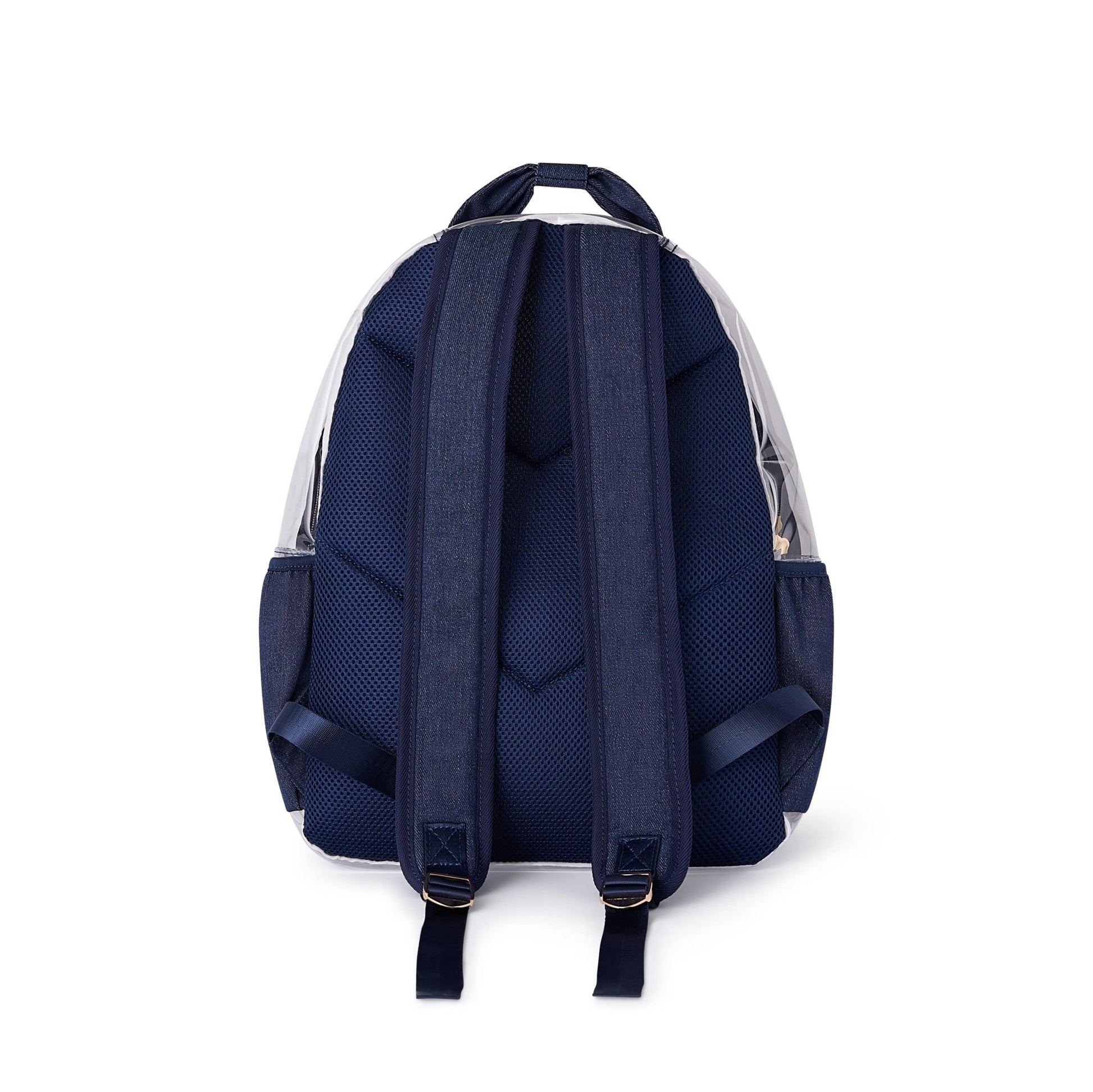 Denim and Gems Clear Backpack - Abbies Place