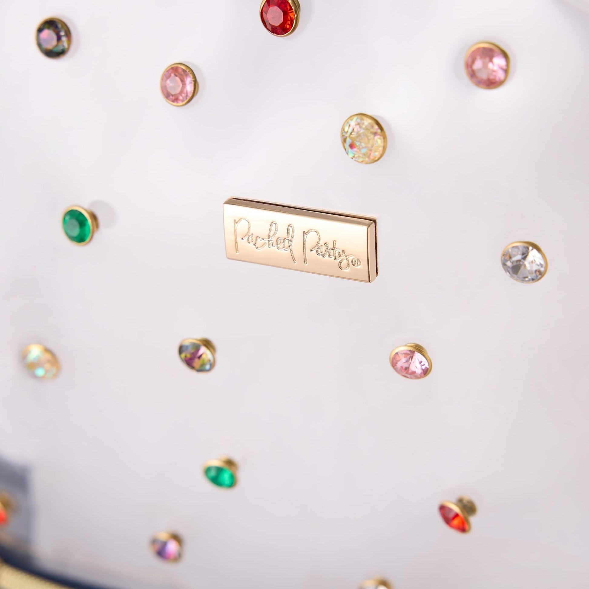 Denim and Gems Clear Backpack - Abbies Place