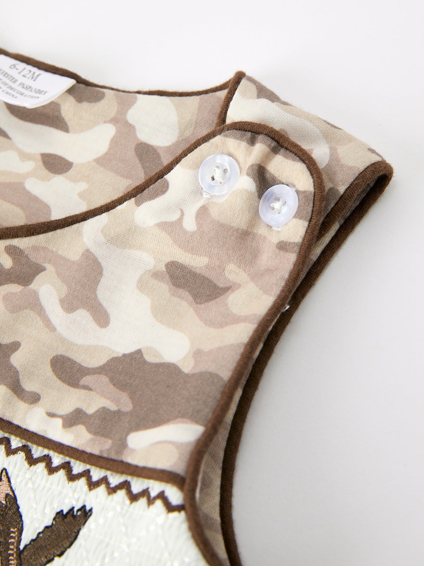 Duck Smocked Camo Baby Jonjon - Abbies Place