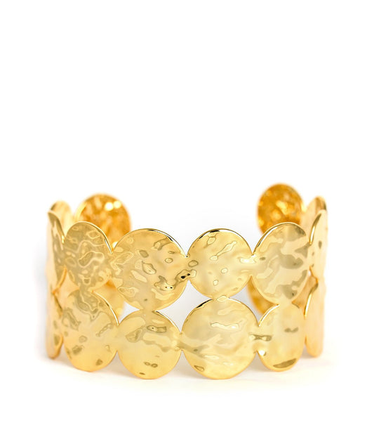 Ellis Gold Cuff - 18k Gold Plated - Abbies Place