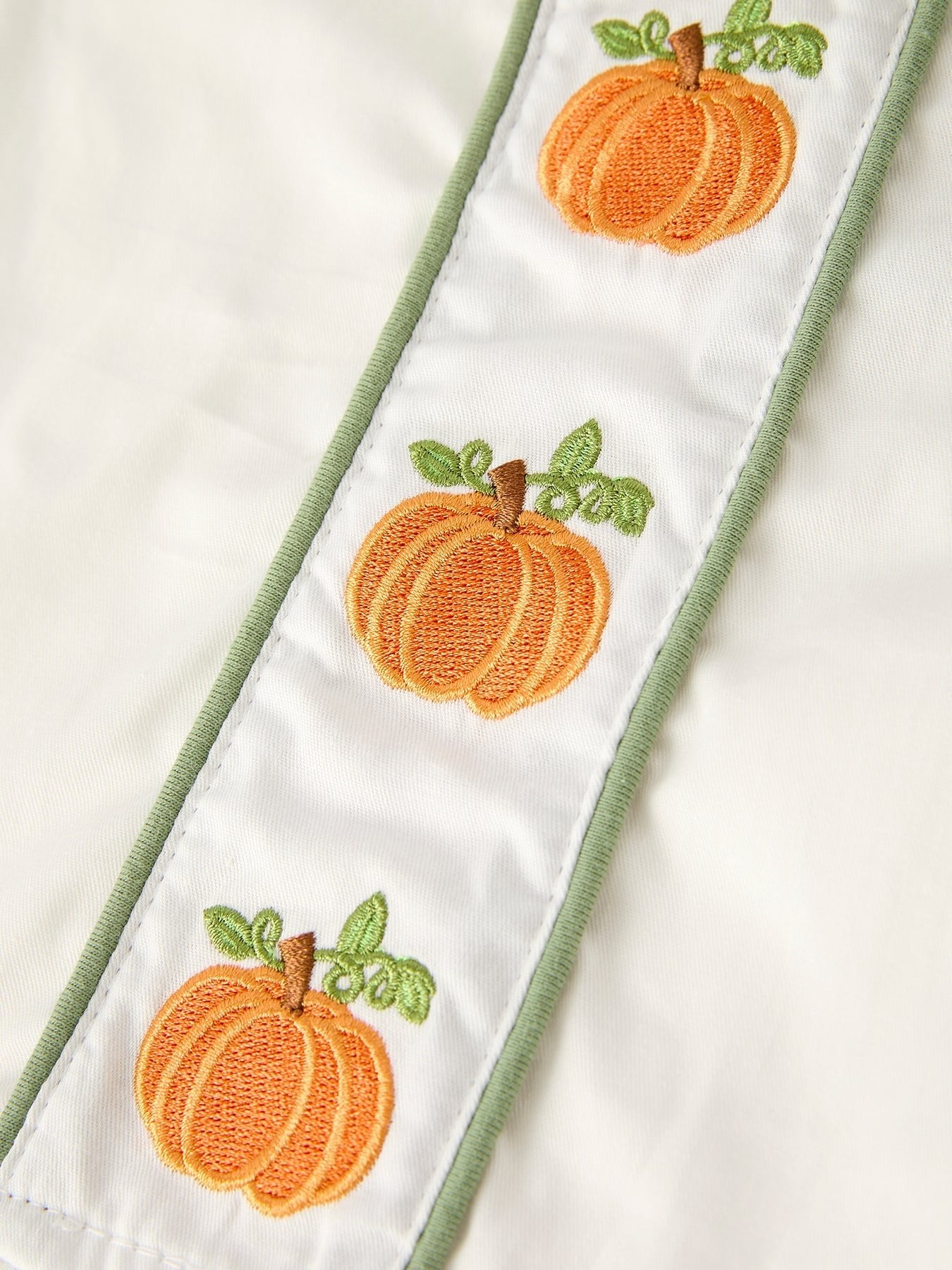 Fall Halloween & Thanksgiving Applique Plaid Boys Bloomers Romper Set - Abbies Place