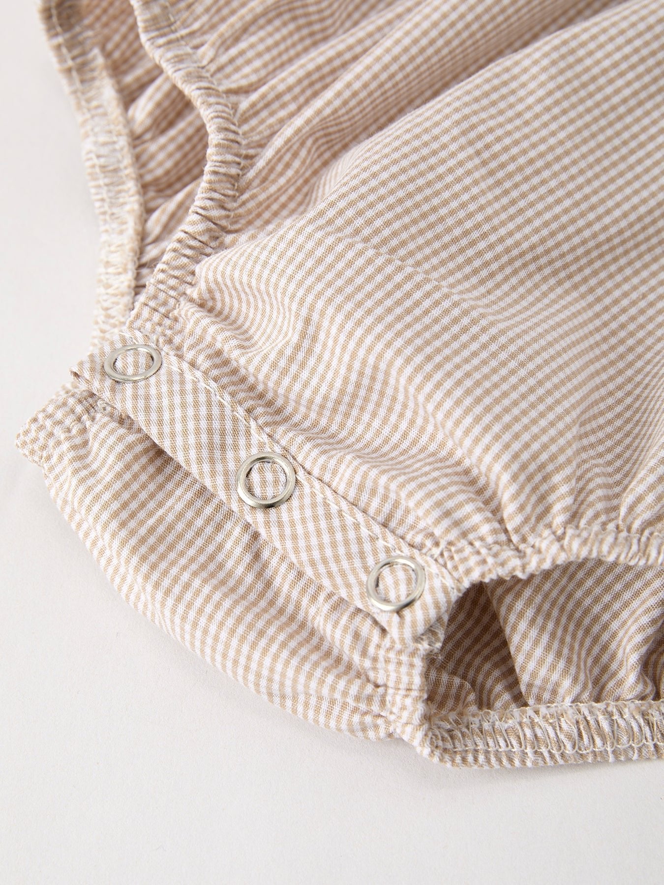 Fall Halloween & Thanksgiving Pumpkin Embroidery Smock Plaid Baby Girl Romper - Abbies Place