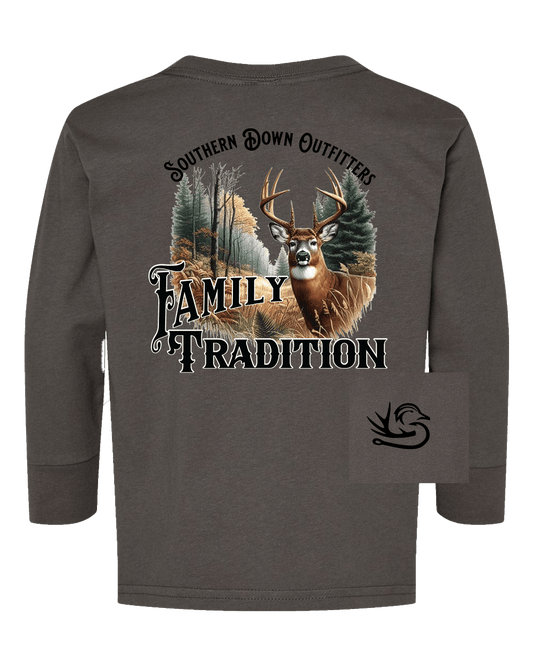 Family Tradition Toddler LS Tee - Abbies Place