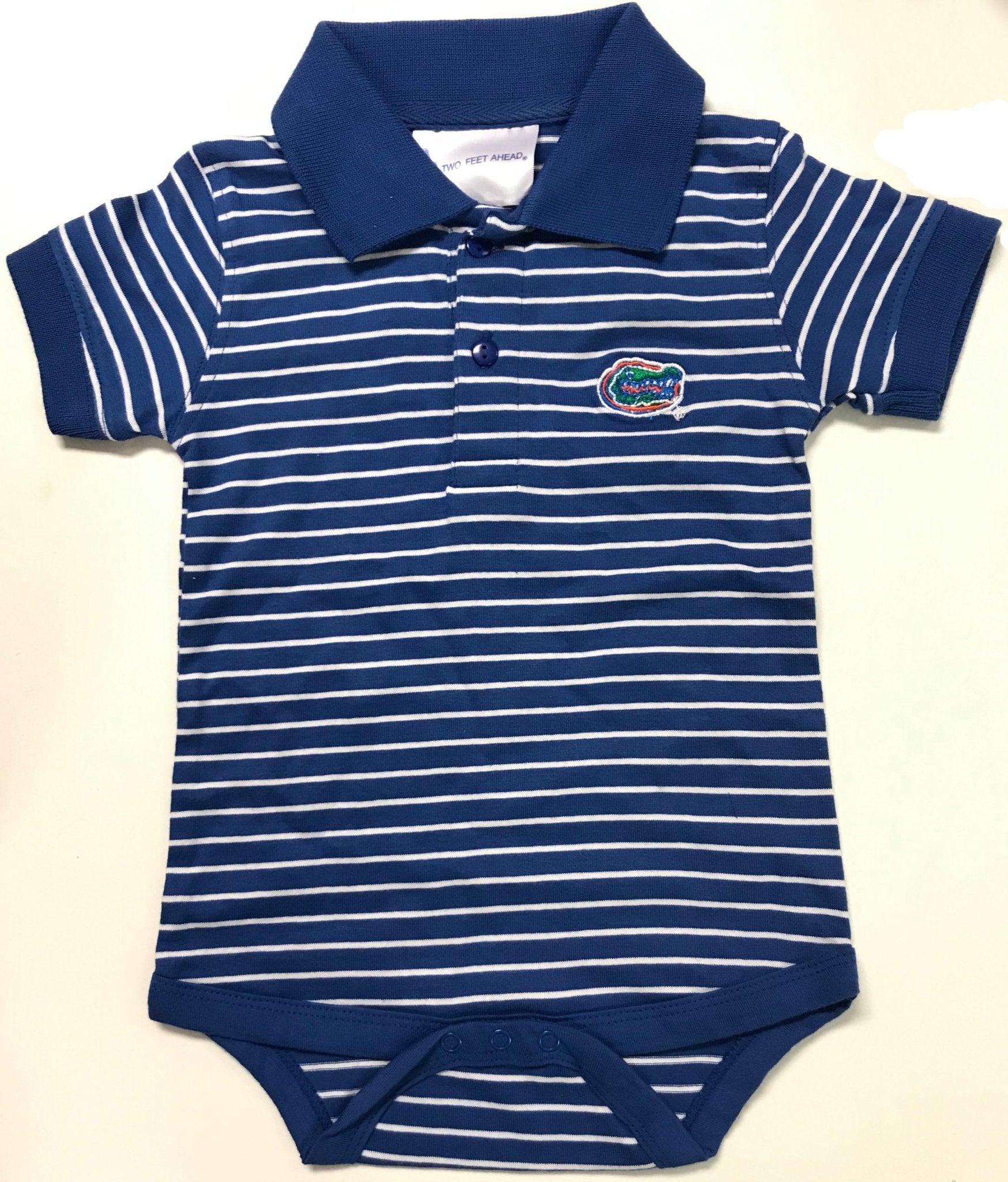 Florida Jersey Stripe Golf Creeper - Abbies Place
