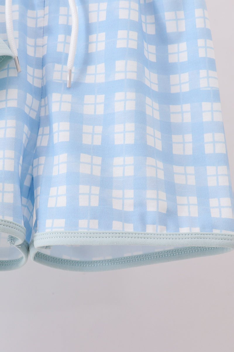 Goose Appliqué Shorts Set - Abbies Place