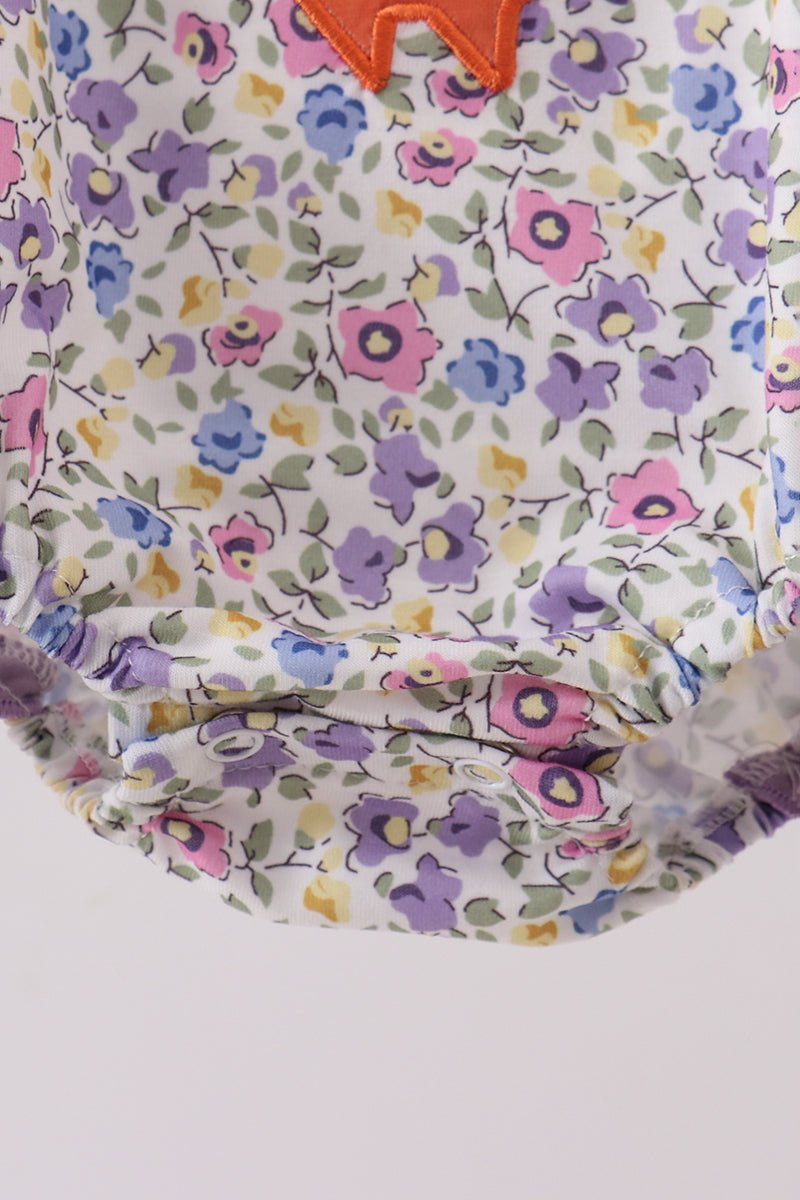Goose Floral Appliqué Bubble - Abbies Place