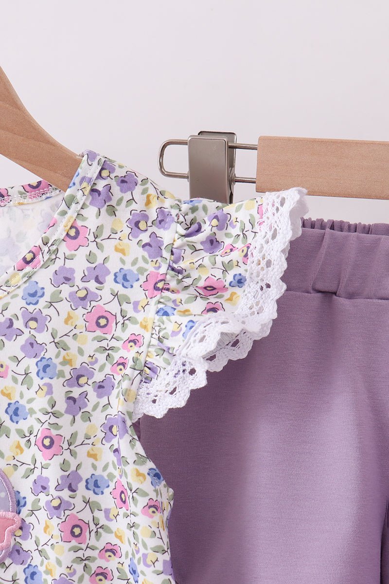 Goose Floral Appliqué Set - Abbies Place