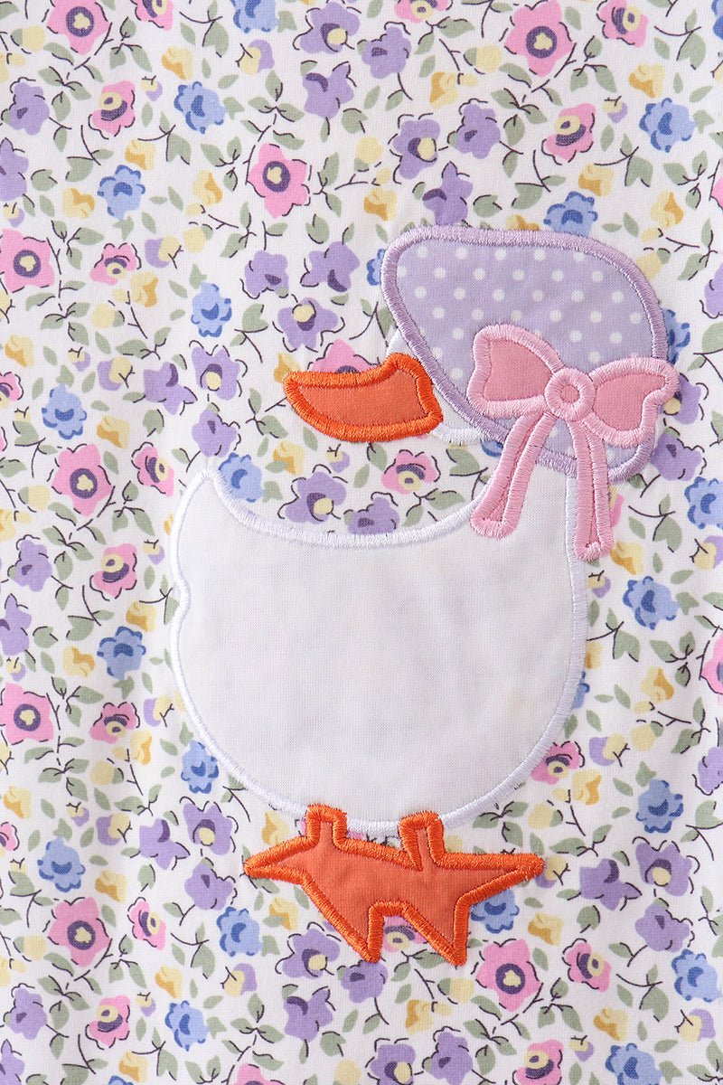 Goose Floral Appliqué Set - Abbies Place
