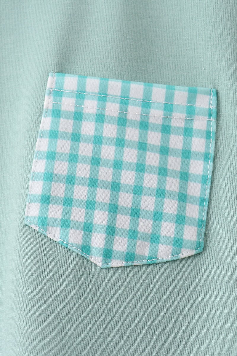 Green Duck Pocket Shorts Set - Abbies Place