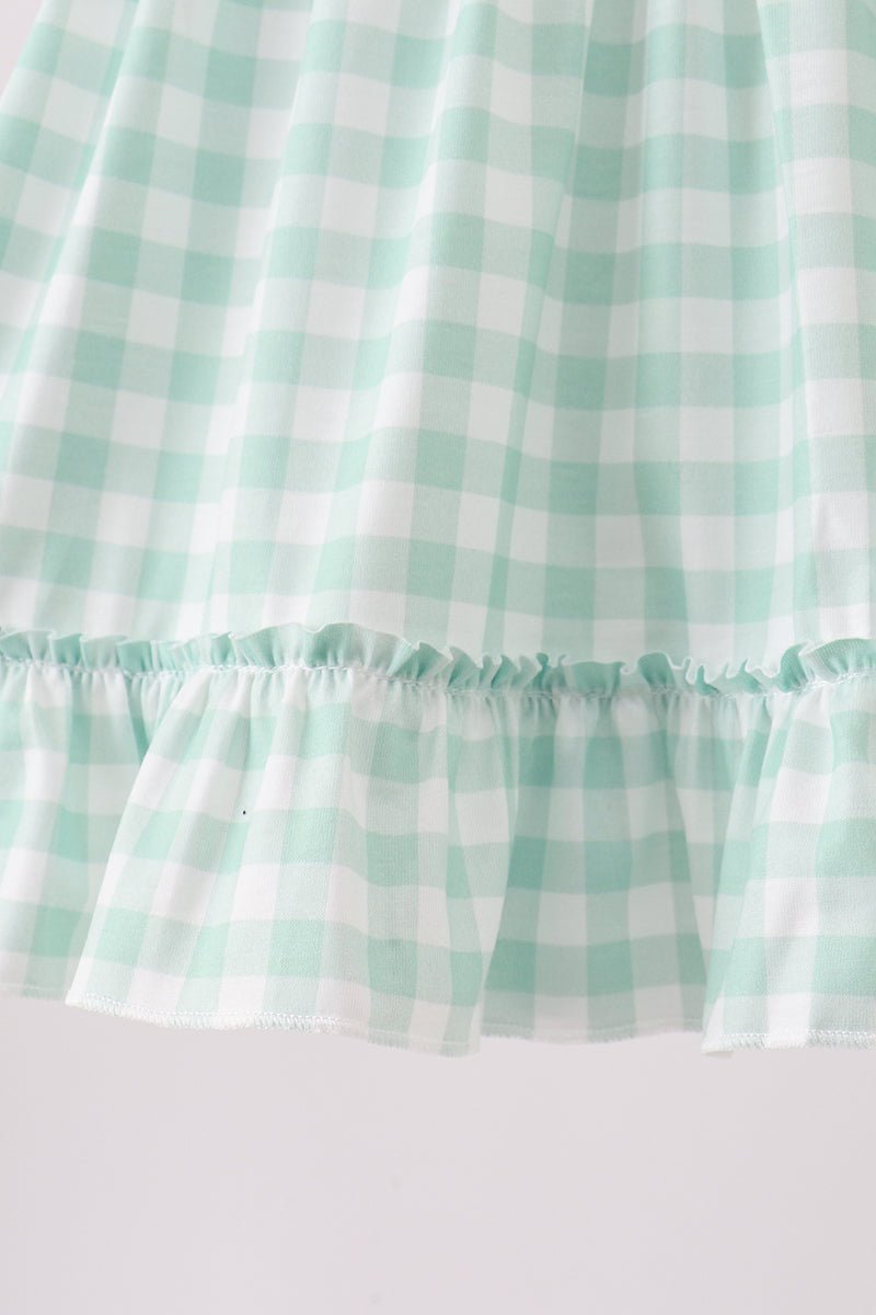 Green Golf Embroidered Ruffle Set - Abbies Place