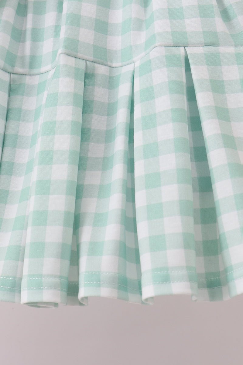 Green Golf Embroidered Skorts Set - Abbies Place